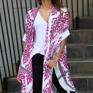 Animal Print Cardigan